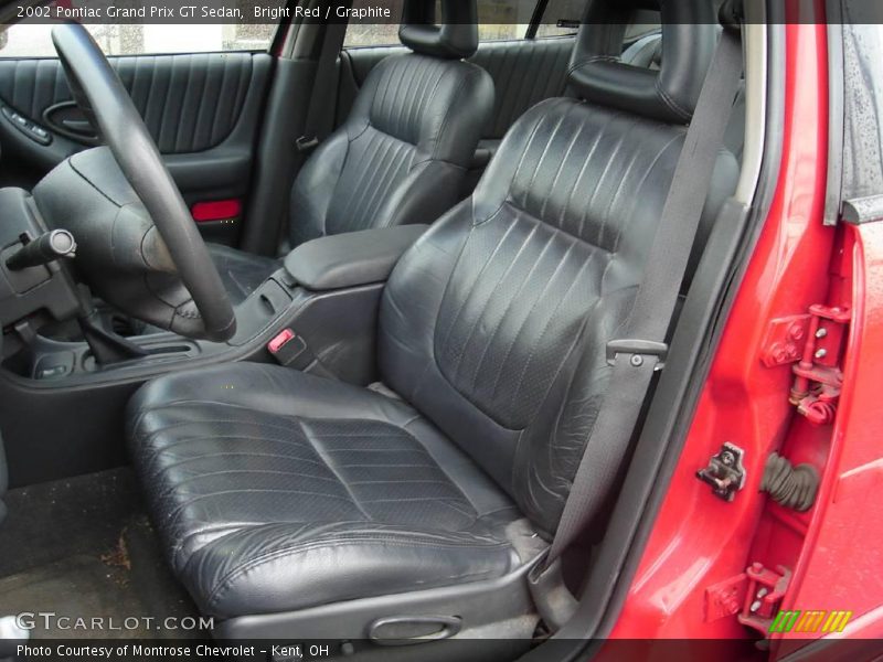 Bright Red / Graphite 2002 Pontiac Grand Prix GT Sedan