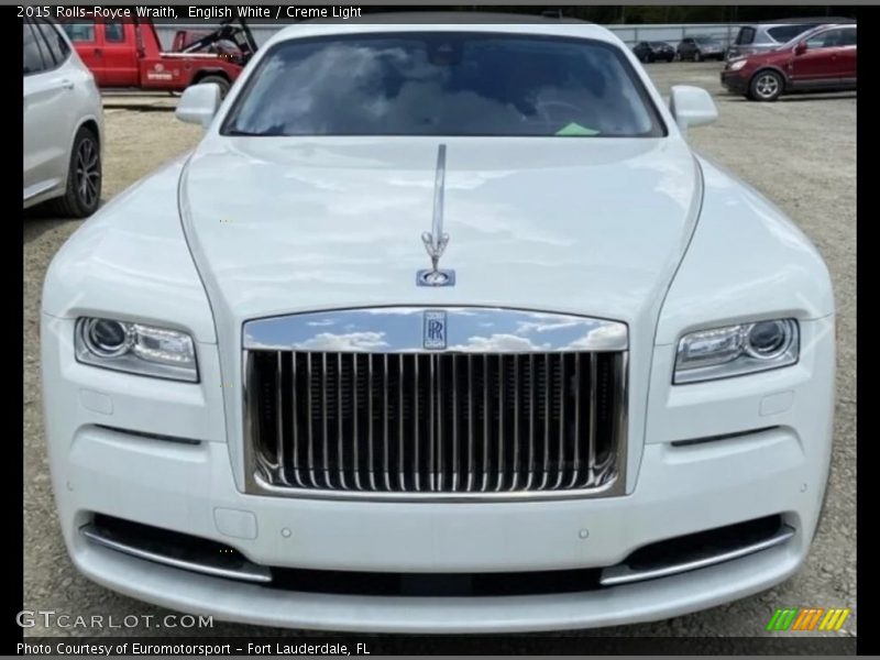 English White / Creme Light 2015 Rolls-Royce Wraith