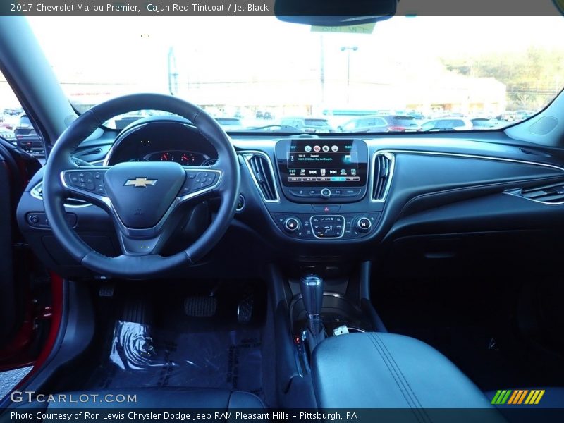 Cajun Red Tintcoat / Jet Black 2017 Chevrolet Malibu Premier