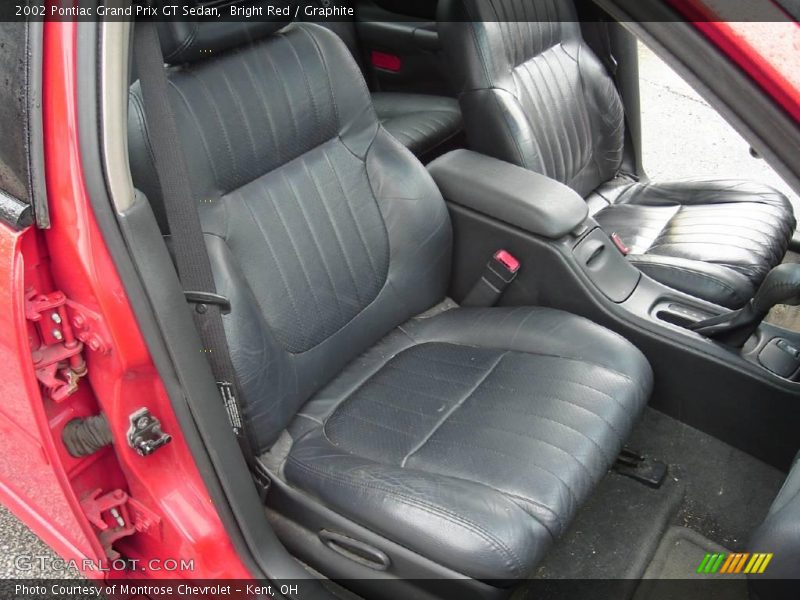 Bright Red / Graphite 2002 Pontiac Grand Prix GT Sedan