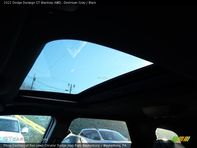 Destroyer Gray / Black 2022 Dodge Durango GT Blacktop AWD