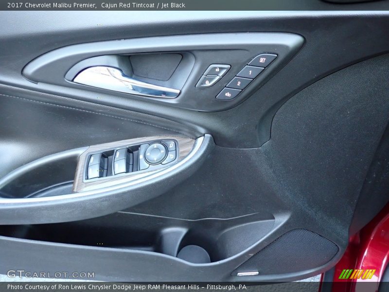 Cajun Red Tintcoat / Jet Black 2017 Chevrolet Malibu Premier