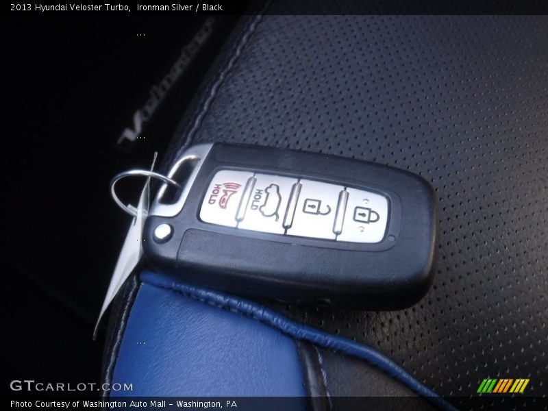 Ironman Silver / Black 2013 Hyundai Veloster Turbo