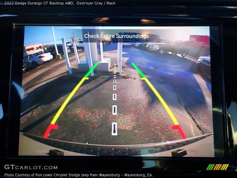 Destroyer Gray / Black 2022 Dodge Durango GT Blacktop AWD