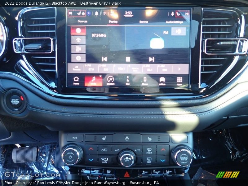 Destroyer Gray / Black 2022 Dodge Durango GT Blacktop AWD