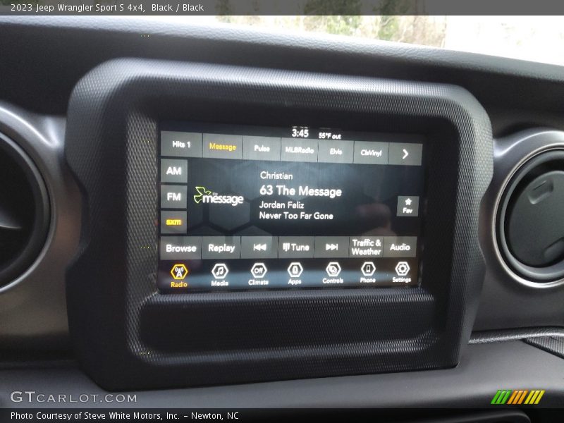 Black / Black 2023 Jeep Wrangler Sport S 4x4