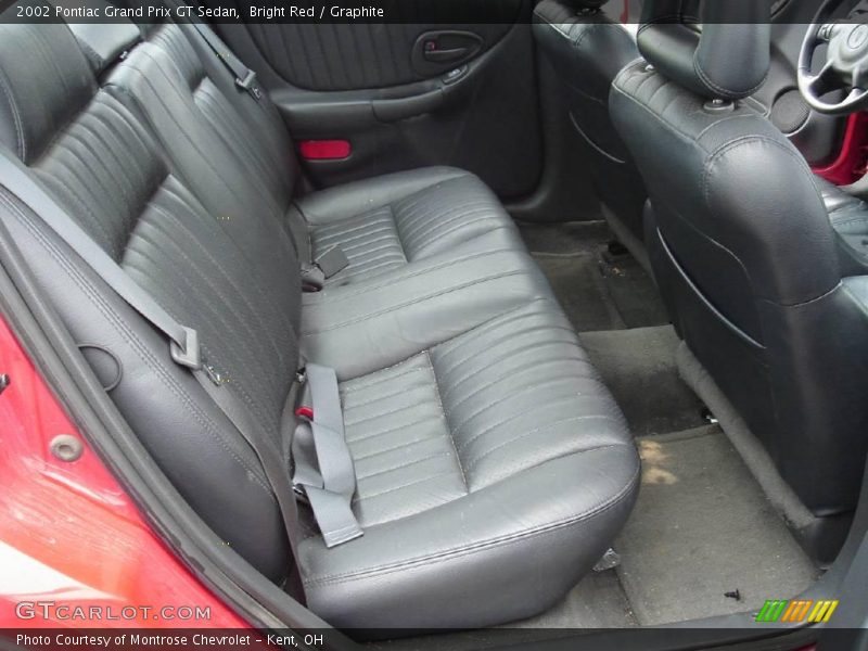 Bright Red / Graphite 2002 Pontiac Grand Prix GT Sedan