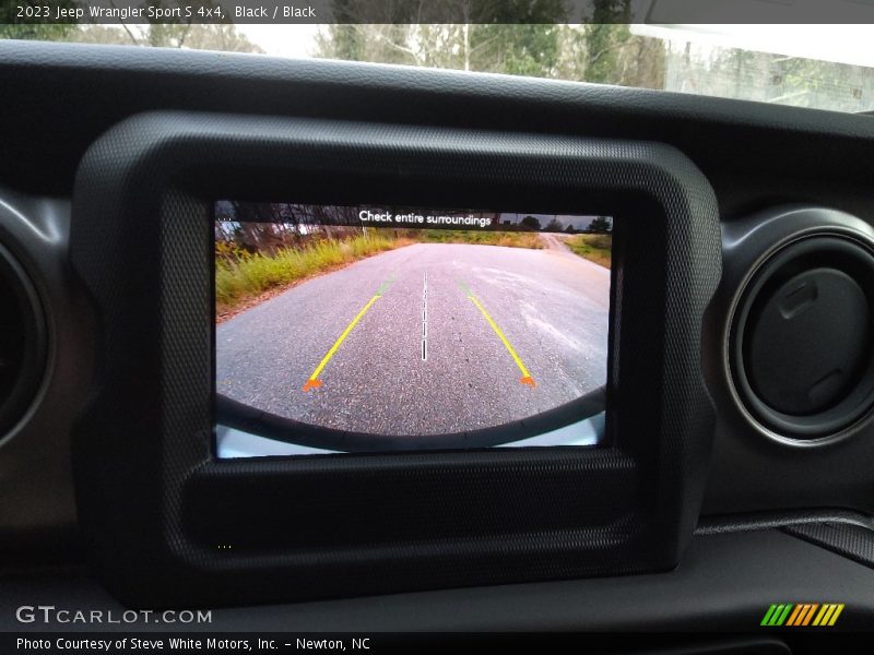 Black / Black 2023 Jeep Wrangler Sport S 4x4