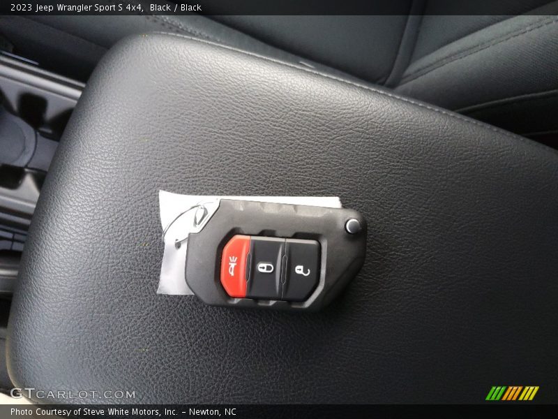 Keys of 2023 Wrangler Sport S 4x4