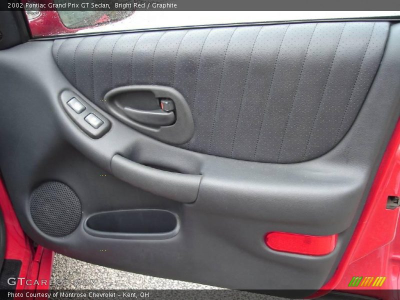 Bright Red / Graphite 2002 Pontiac Grand Prix GT Sedan