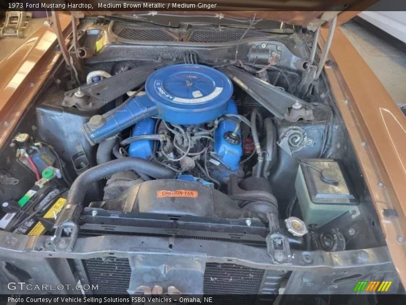  1973 Mustang Hardtop Engine - 302 cid 2bbl V8