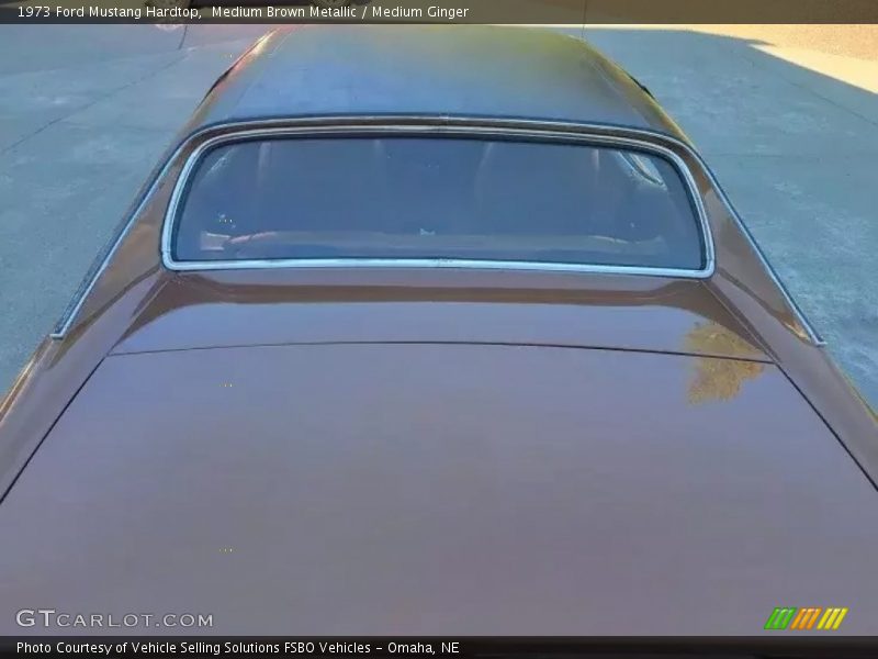 Medium Brown Metallic / Medium Ginger 1973 Ford Mustang Hardtop