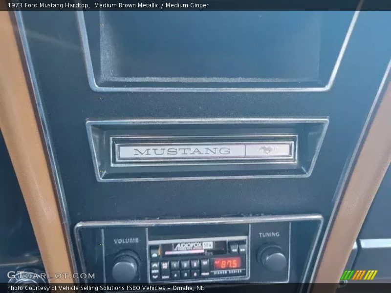 Audio System of 1973 Mustang Hardtop