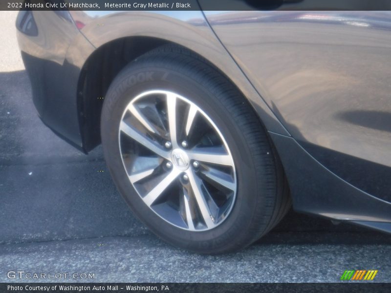 Meteorite Gray Metallic / Black 2022 Honda Civic LX Hatchback