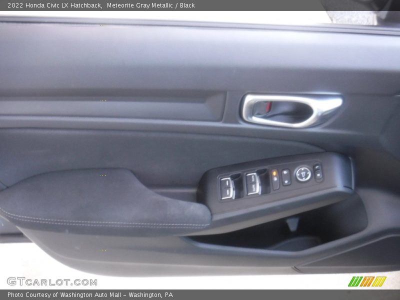 Meteorite Gray Metallic / Black 2022 Honda Civic LX Hatchback