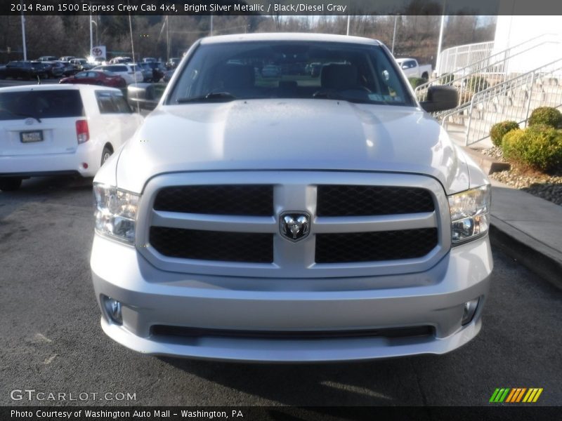 Bright Silver Metallic / Black/Diesel Gray 2014 Ram 1500 Express Crew Cab 4x4