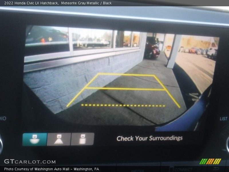 Meteorite Gray Metallic / Black 2022 Honda Civic LX Hatchback