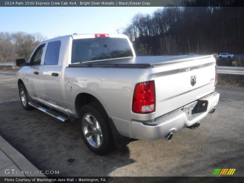 Bright Silver Metallic / Black/Diesel Gray 2014 Ram 1500 Express Crew Cab 4x4