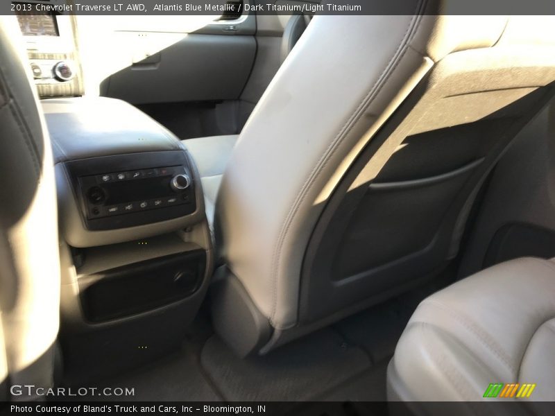 Atlantis Blue Metallic / Dark Titanium/Light Titanium 2013 Chevrolet Traverse LT AWD