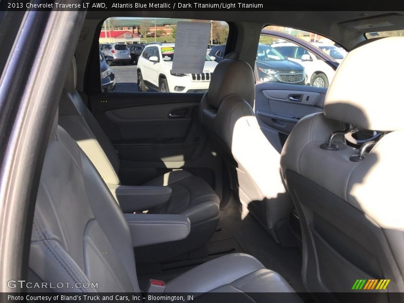 Atlantis Blue Metallic / Dark Titanium/Light Titanium 2013 Chevrolet Traverse LT AWD