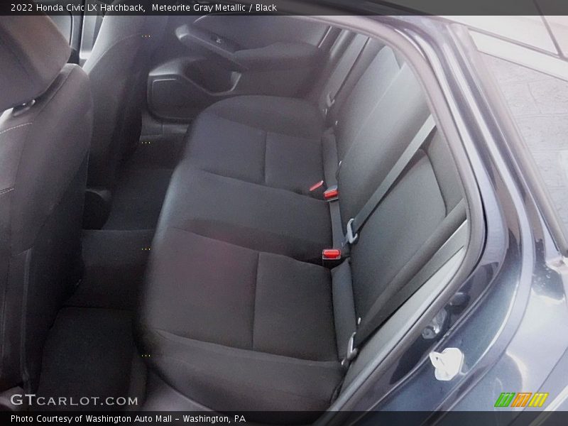 Meteorite Gray Metallic / Black 2022 Honda Civic LX Hatchback