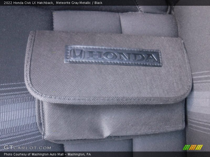 Meteorite Gray Metallic / Black 2022 Honda Civic LX Hatchback