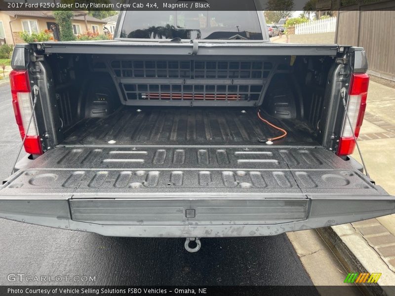 Magnetic / Black 2017 Ford F250 Super Duty Platinum Crew Cab 4x4