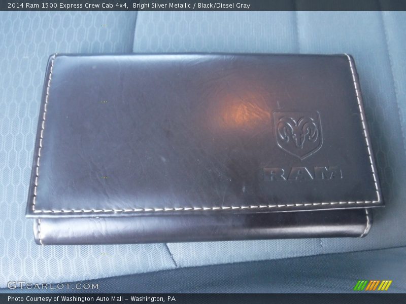 Bright Silver Metallic / Black/Diesel Gray 2014 Ram 1500 Express Crew Cab 4x4