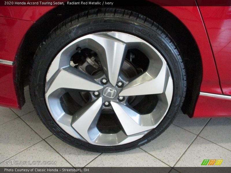 Radiant Red Metallic / Ivory 2020 Honda Accord Touring Sedan
