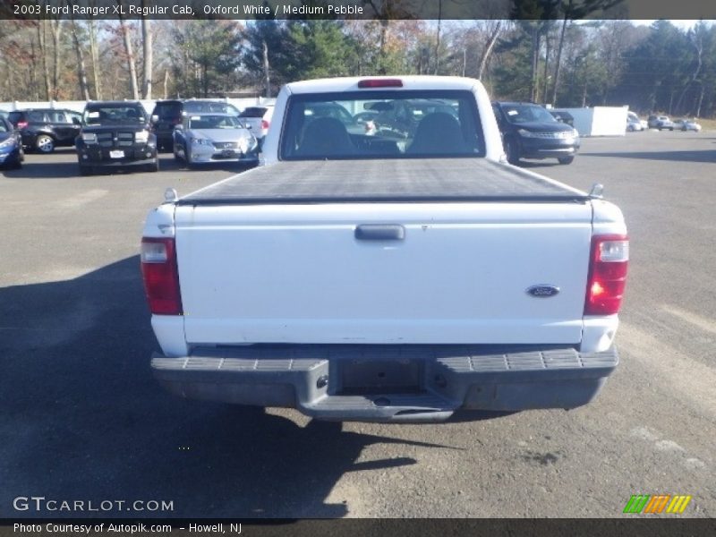 Oxford White / Medium Pebble 2003 Ford Ranger XL Regular Cab