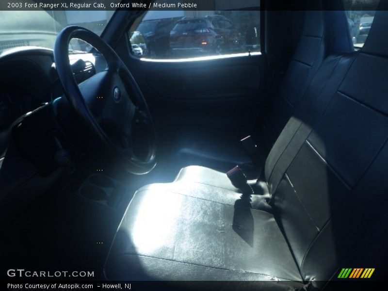 Oxford White / Medium Pebble 2003 Ford Ranger XL Regular Cab