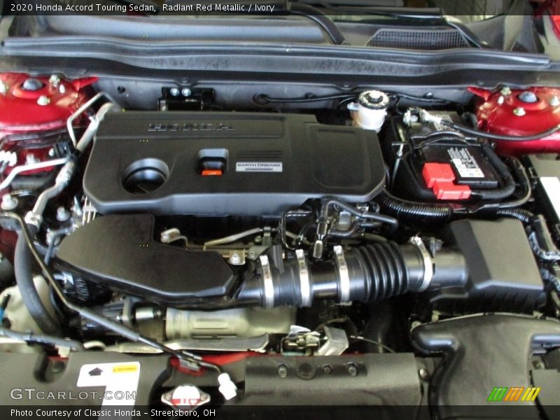 Radiant Red Metallic / Ivory 2020 Honda Accord Touring Sedan