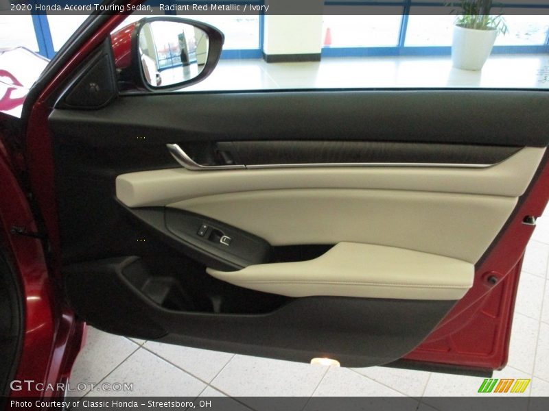 Radiant Red Metallic / Ivory 2020 Honda Accord Touring Sedan