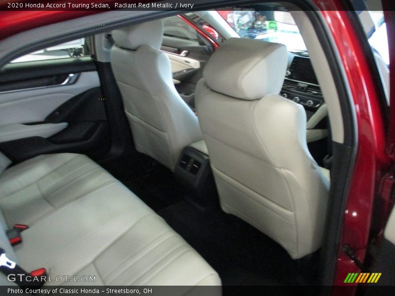 Radiant Red Metallic / Ivory 2020 Honda Accord Touring Sedan
