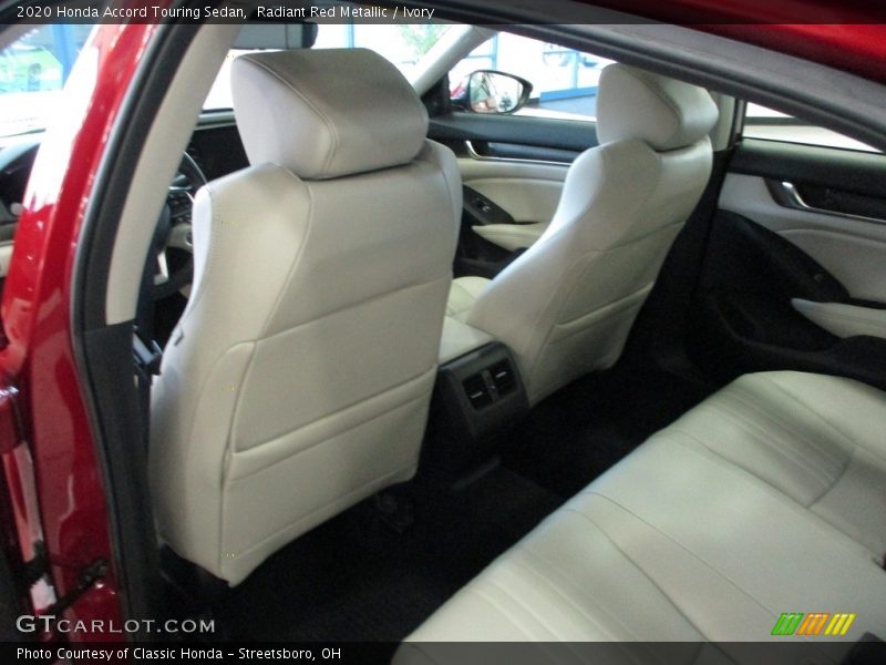 Radiant Red Metallic / Ivory 2020 Honda Accord Touring Sedan