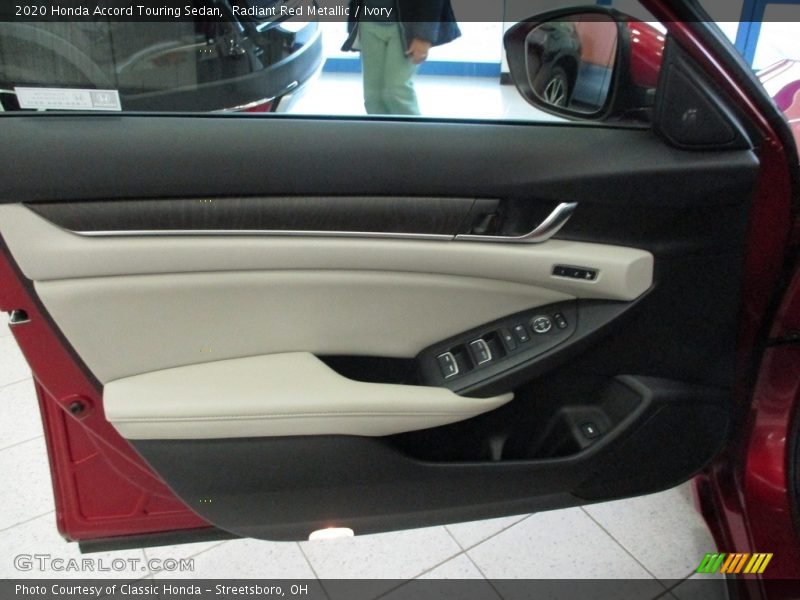 Radiant Red Metallic / Ivory 2020 Honda Accord Touring Sedan
