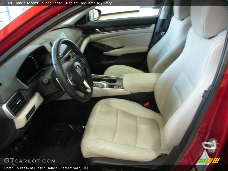 Radiant Red Metallic / Ivory 2020 Honda Accord Touring Sedan