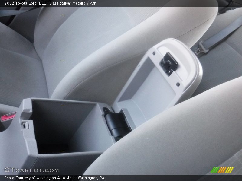 Classic Silver Metallic / Ash 2012 Toyota Corolla LE