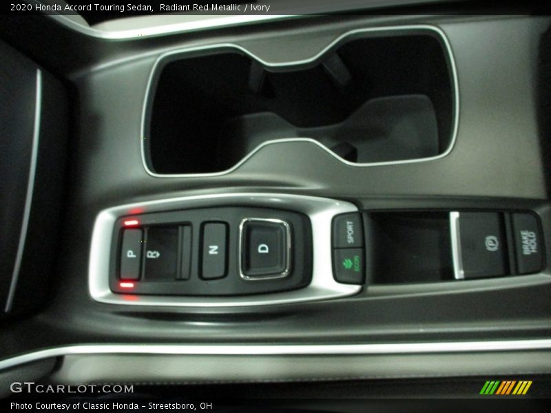 Radiant Red Metallic / Ivory 2020 Honda Accord Touring Sedan