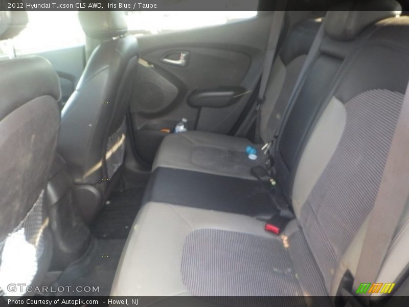 Iris Blue / Taupe 2012 Hyundai Tucson GLS AWD