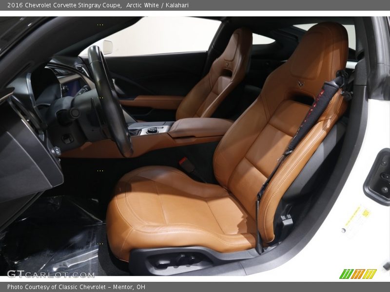 Front Seat of 2016 Corvette Stingray Coupe