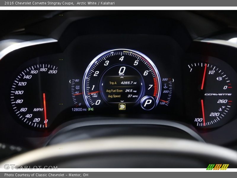  2016 Corvette Stingray Coupe Stingray Coupe Gauges