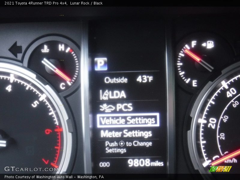Lunar Rock / Black 2021 Toyota 4Runner TRD Pro 4x4