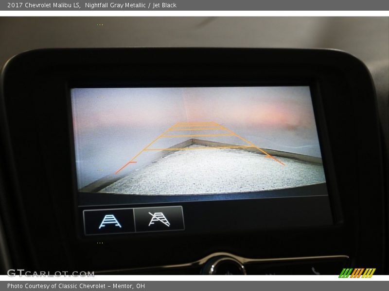 Nightfall Gray Metallic / Jet Black 2017 Chevrolet Malibu LS