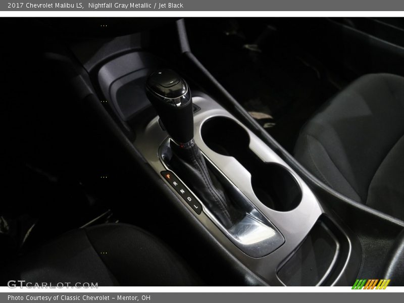 Nightfall Gray Metallic / Jet Black 2017 Chevrolet Malibu LS