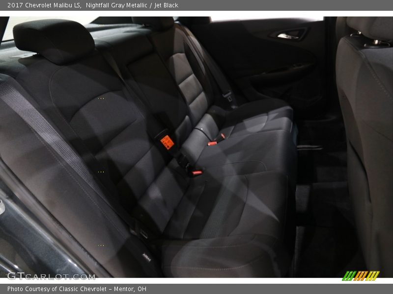 Nightfall Gray Metallic / Jet Black 2017 Chevrolet Malibu LS