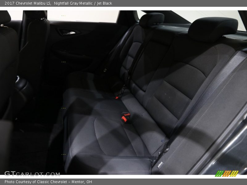 Nightfall Gray Metallic / Jet Black 2017 Chevrolet Malibu LS