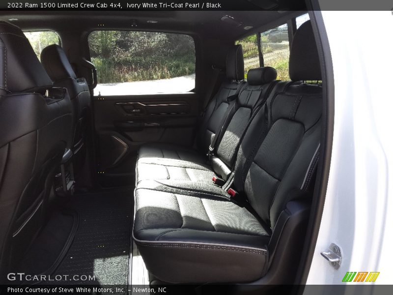 Ivory White Tri-Coat Pearl / Black 2022 Ram 1500 Limited Crew Cab 4x4