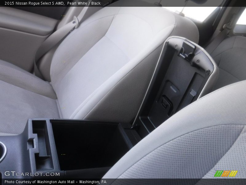 Pearl White / Black 2015 Nissan Rogue Select S AWD