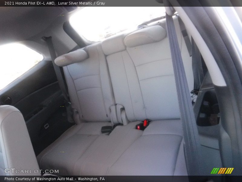 Lunar Silver Metallic / Gray 2021 Honda Pilot EX-L AWD